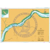 British Admiralty Nautical Chart 4788: Canada, Québec/Quebec, Fleuve Saint-Laurent/St. Lawrence River, Donnacona à/to Batiscan. Portneuf